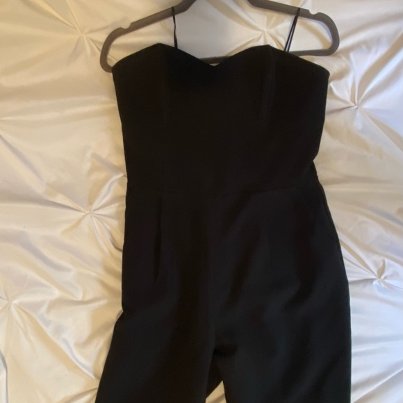 Black Macy’s jumpsuit - Picture 1 of 4